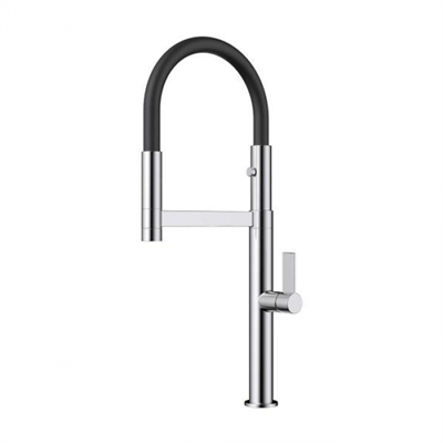 Смеситель для кухни Omoikiri Osaka-C-BL хром/черный (4994333) 4994333