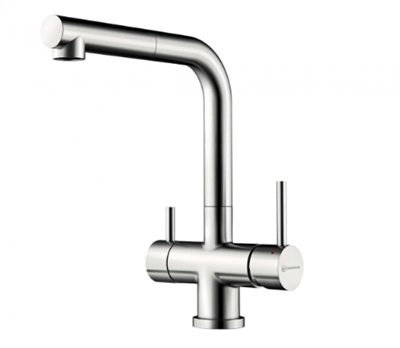 Смеситель для кухни Omoikiri Takamatsu S-BN нерж.сталь 4994346 4994346
