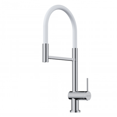 Смеситель Omoikiri Kanto-2 Plus-SB-C-WH хром/белый 4994400 4994400