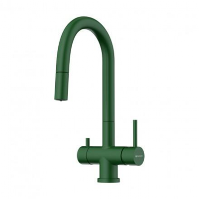 Смеситель Omoikiri Akita-S-RG латунь/Royal green 4994437 4994437