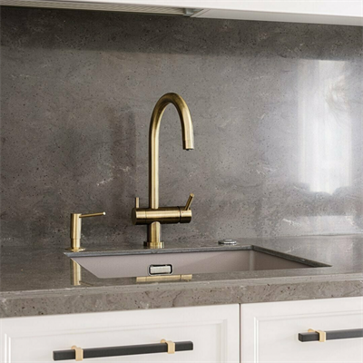 Смеситель для кухни Omoikiri Yamada-LG светлое золото 4994479 4994479