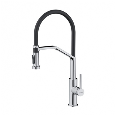 Смеситель Omoikiri Makkari 2 Plus-SB-C-BL хром/черный 4994493 4994493