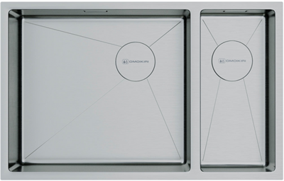 Кухонная мойка Omoikiri Taki 69-2-U/IF-IN-L Side нержавеющая сталь 4997049 4997049
