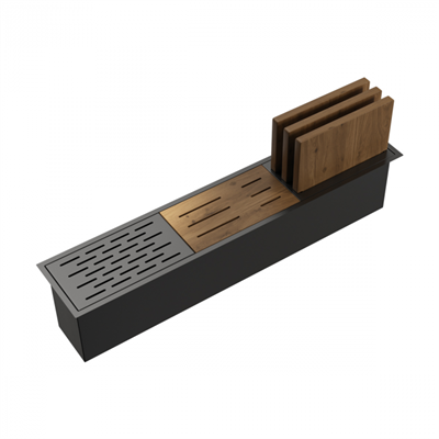 Встраиваемая сушка для посуды Omoikiri DRY-02-GM 4999020 4999020