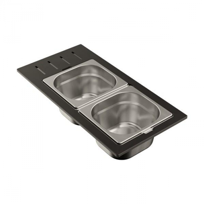 Контейнер Omoikiri DC-02-2-IN нержавеющая сталь 4999075 4999075