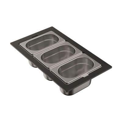 Контейнер Omoikiri DC-04-3-IN нержавеющая сталь 4999087 4999087