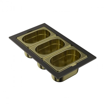 Контейнер Omoikiri DC-04-3-LG светлое золото 4999089 4999089