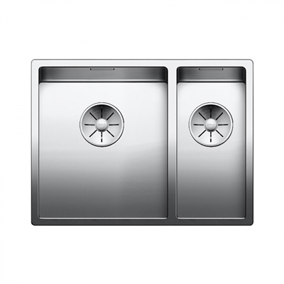 Blanco Claron 340/180-U, мойка, чаша слева, нержавеющая сталь с зеркальной полировкой 521609 - фото 240416