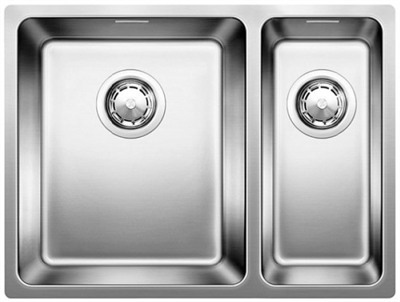 Blanco Andano 340/180-U, мойка, нерж. сталь с зеркальной полировкой, без клапана-автомата, левая 522979 - фото 240442