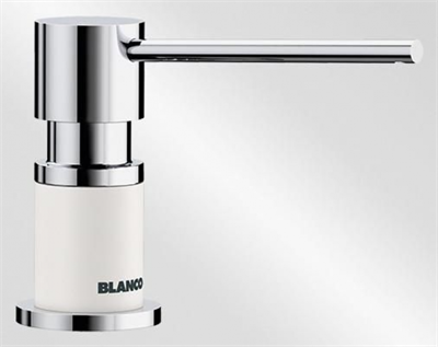 Blanco Lato, дозатор жидкого моющего средства, хром/белый 525814 - фото 240804