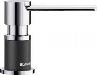 Blanco Lato, дозатор жидкого моющего средства, хром/черный 526177 - фото 240916
