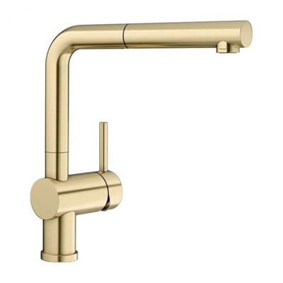Blanco Linus-S,еситель, satin gold 526684 - фото 240993