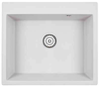 GRANULA 6001 мойка, гранит, арктик (белый) 6001 арктик - фото 241736