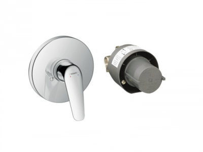 Смеситель Hansgrohe Novus 71068000 для душа, хром 71068000 - фото 242097
