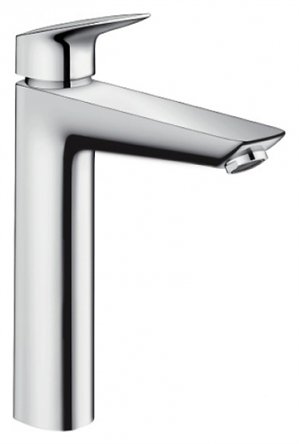 Смеситель для раковины Hansgrohe Logis 71090000, с донным клапаном Push-Open, хром 71090000 - фото 242104