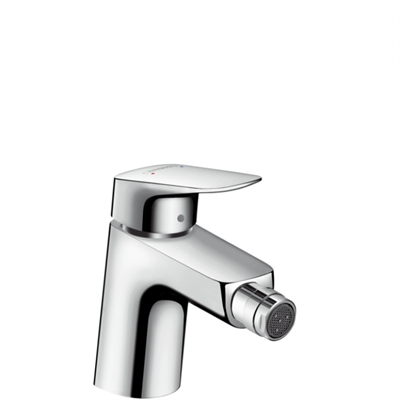 Смеситель для биде Hansgrohe Logis 71204000, с донным клапаном, хром 71204000 - фото 242146