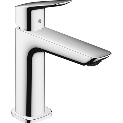 Смеситель для раковины Hansgrohe Logis Fine, с донным клапаном Push-Open, хром, 71252000 71252000 - фото 242163