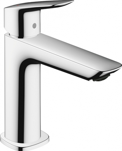Смеситель для раковины Hansgrohe Logis 71253000, Fine 110, хром 71253000 - фото 242164