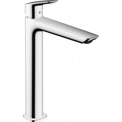Смеситель Hansgrohe Logis 71257000, 240 Fine для раковины, с донным клапаном, хром 71257000 - фото 242167
