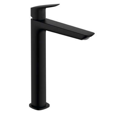 Смеситель Hansgrohe Logis 71257670, 240 Fine для раковины, с донным клапаном, черный матовый 71257670 - фото 242168