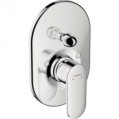 Смеситель Hansgrohe Vernis Blend, для ванны, цвет хром, 71449000 71449000 - фото 242197