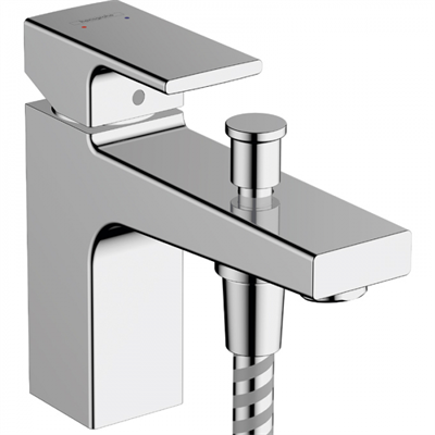 Смеситель Hansgrohe Vernis Shape, Monotrou, для ванны и душа, 2 уровня расхода воды, цвет хром, 71464000 71464000 - фото 242213