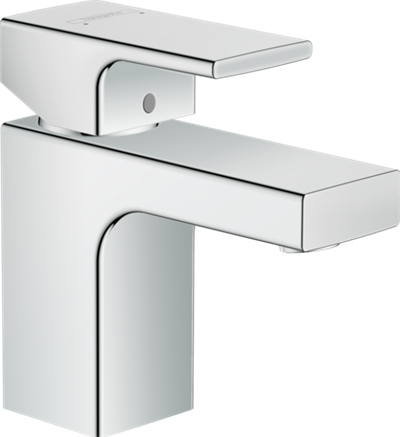 Смеситель Hansgrohe Vernis Shape 71560000 для раковины, с донным клапаном, хром 71560000 - фото 242236