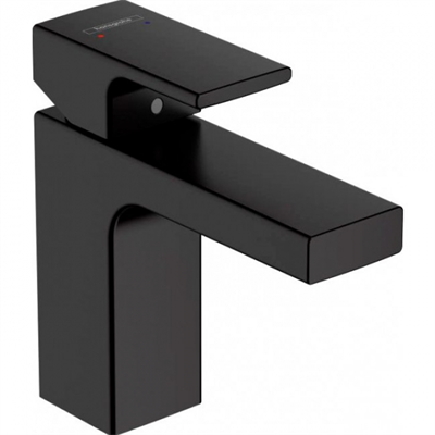 Смеситель Hansgrohe Vernis Shape 71569670 для раковины, матовый черный 71569670 - фото 242258