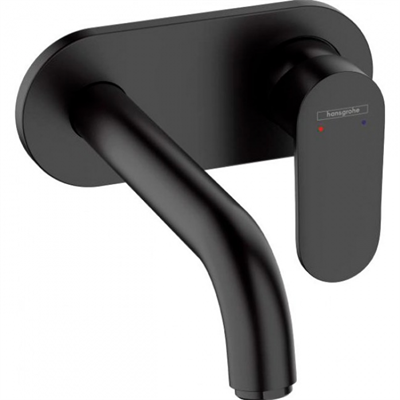 Смеситель Hansgrohe Vernis Blend 71576670 для раковины, черный матовый 71576670 - фото 242264