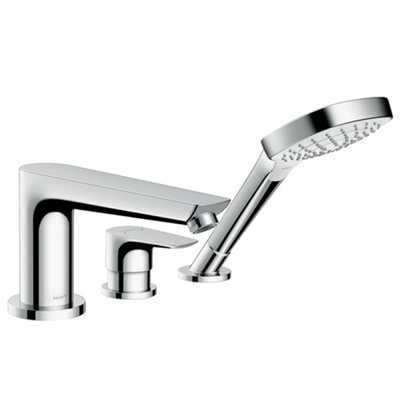 Смеситель на борт ванны Hansgrohe Talis E 71731000, на 3 отверстия, хром 71731000 - фото 242335