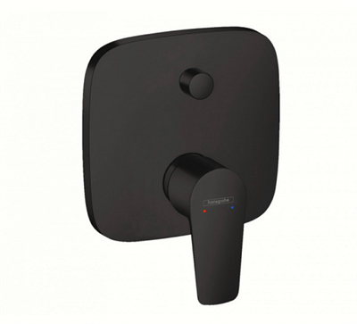 Смеситель Hansgrohe Talis E 71745670 для ванны и душа, черный матовый 71745670 - фото 242353