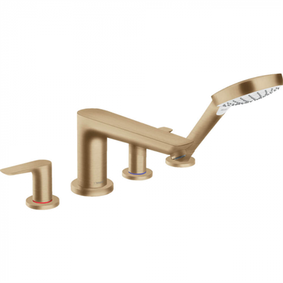 Смеситель Hansgrohe Talis E 71748140 для ванны, шлифованная бронза 71748140 - фото 242358