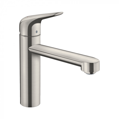 Смеситель Hansgrohe Focus M42, для кухонной мойки, цвет нержавеющая сталь, 71806800 71806800 - фото 242398