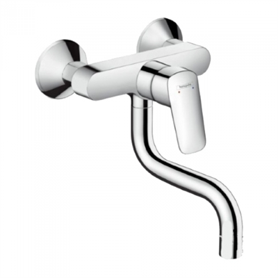 Смеситель Hansgrohe Logis 71836000, для кухонной мойки, хром 71836000 - фото 242416