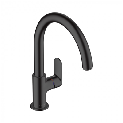 Смеситель Hansgrohe Vernis Blend 71870670 M35 для кухонной мойки, матовый черный 71870670