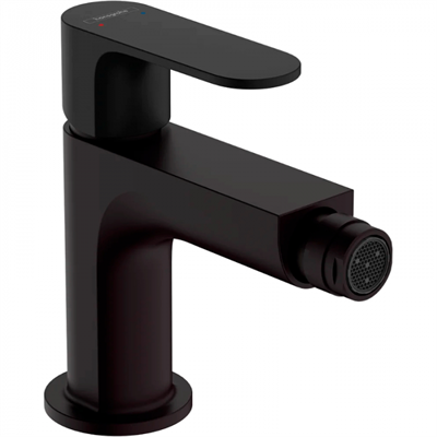 Смеситель Hansgrohe Rebris 72212670 S для биде, с набором для слива, черный матовый 72212670 - фото 242465