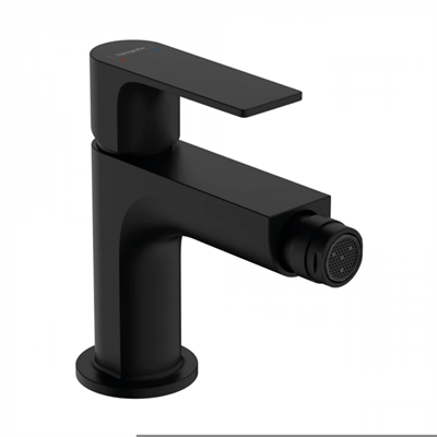 Смеситель Hansgrohe Rebris 72213670 E для биде, с набором для слива, черный матовый 72213670 - фото 242470