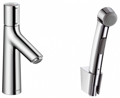Смеситель Hansgrohe Talis Select S 72291000 для раковины с гигиеническим душем, хром 72291000 - фото 242476