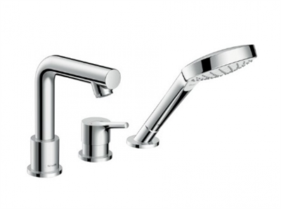 Смеситель Hansgrohe Talis S 72416000 на борт ванны 72416000 - фото 242482