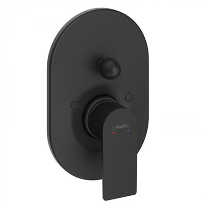 Смеситель Hansgrohe Rebris 72459670 E для душа, черный матовый 72459670 - фото 242498