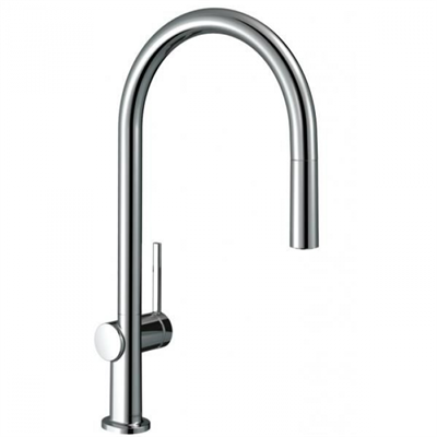 Кухонный смеситель Hansgrohe Talis M54, с вытяжным изливом, хром, 72802000 72802000 - фото 242551