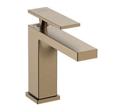 Смеситель для раковины Hansgrohe Tecturis E 73010140, с донным клапаном, цвет шлифованная бронза 73010140 - фото 242783