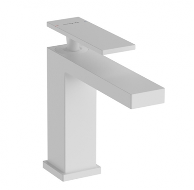 Смеситель для раковины Hansgrohe Tecturis E 73010700, с донным клапаном, цвет белый матовый 73010700 - фото 242785
