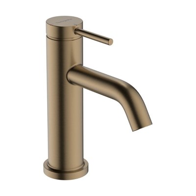 Смеситель для раковины Hansgrohe Tecturis S 73302140, с донным клапаном, цвет шлифованная бронза 73302140 - фото 243259