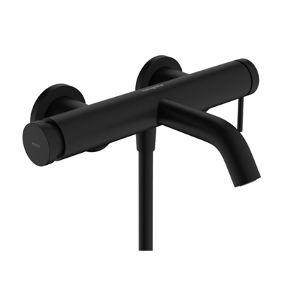 Смеситель для ванны и душа Hansgrohe Tecturis S 73422670, цвет черный матовый 73422670 - фото 243470