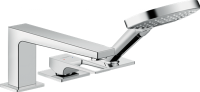 Смеситель Hansgrohe Metropol 74551000 для ванны, без набора Secuflex 74551000 - фото 245676