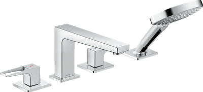 Смеситель Hansgrohe Metropol 74553000 для ванны, без набора Secuflex 74553000 - фото 245679