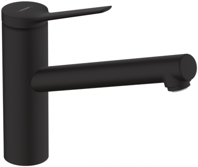 Смеситель Hansgrohe Zesis 74802670 M33 для кухонной мойки, черный матовый 74802670 - фото 245695