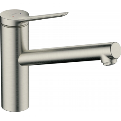 Смеситель Hansgrohe Zesis 74802800 M33 для кухонной мойки, сталь 74802800 - фото 245697