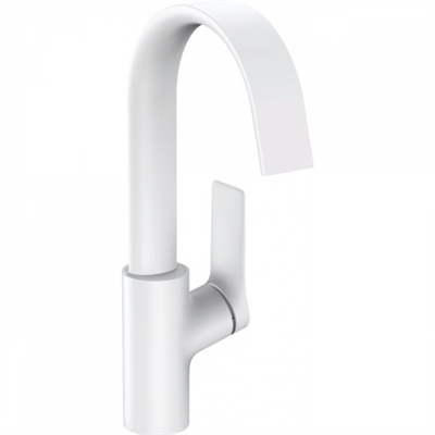 Смеситель для раковины Hansgrohe Vivenis 75032700, белый матовый 75032700 - фото 245724